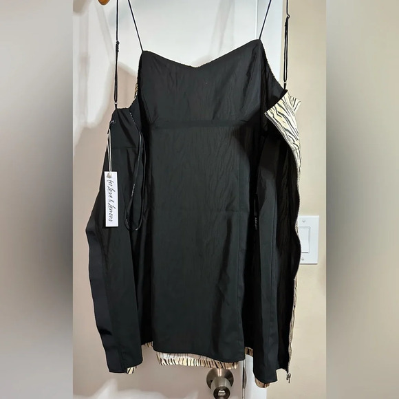 NWT For Love & Lemons Animal Print Mini Slip Dress Size Medium - Picture 7 of 9